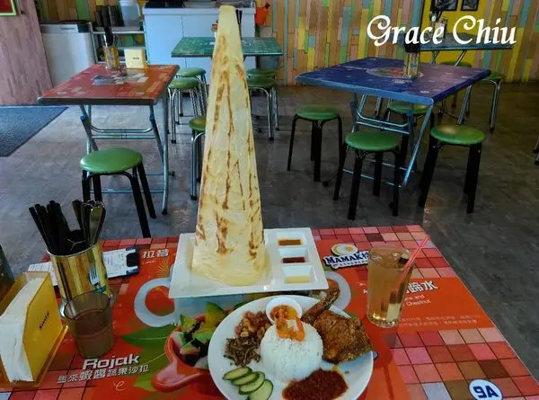 MAMAK檔星馬料理(忠孝店)～叻沙湯頭濃純香，恨天高的香酥塔餅好吸睛