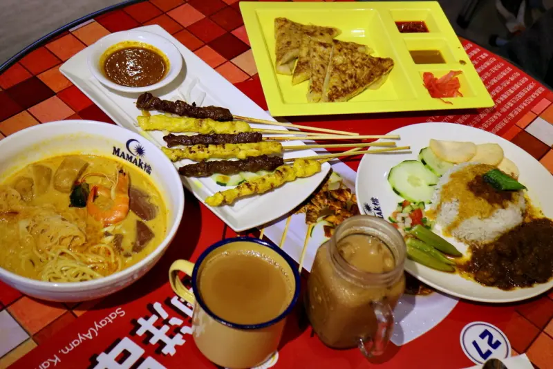 捷運周邊美食，忠孝敦化站，MAMAK檔，南洋料理