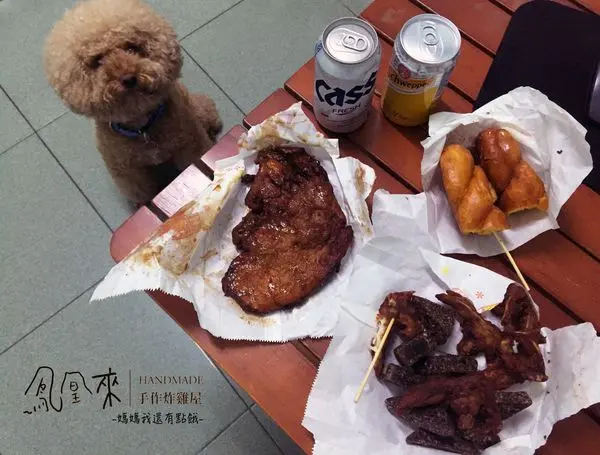 [台南-東區]鳳凰來手作炸雞屋☞不裹粉先炸再烤鮮嫩燒烤雞排♥宵夜下酒小食好良伴
