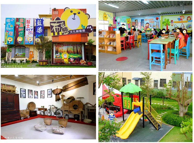 【台中-外埔區】傳統產業轉型「布英熊文化創藝館」親子同遊免費景點，蝶古巴特DIY帆布包、圍裙、木器