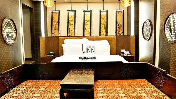 【住宿/林口】購物超方便，步行5分鐘就可抵達三井OUTLET♪♪悠逸休閒旅館UINN RELAX♪♪