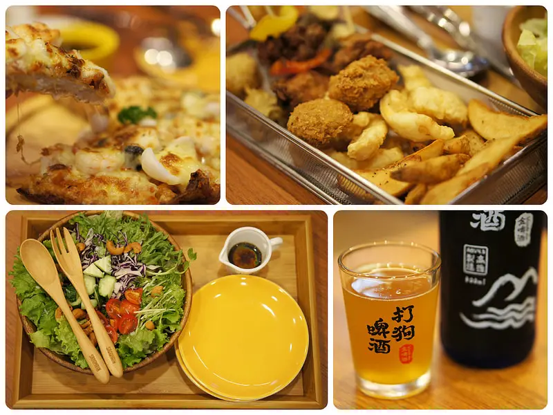 新鮮食材製作的健康手作輕炸物@洋流手作炸物-駁二店