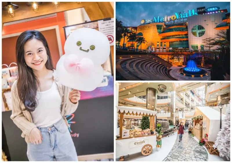 精選耶誕約會行程，2020 最浪漫桃園耶誕城、耶誕市集，就在中壢大江購物中心 - 大手牽小手。玩樂趣