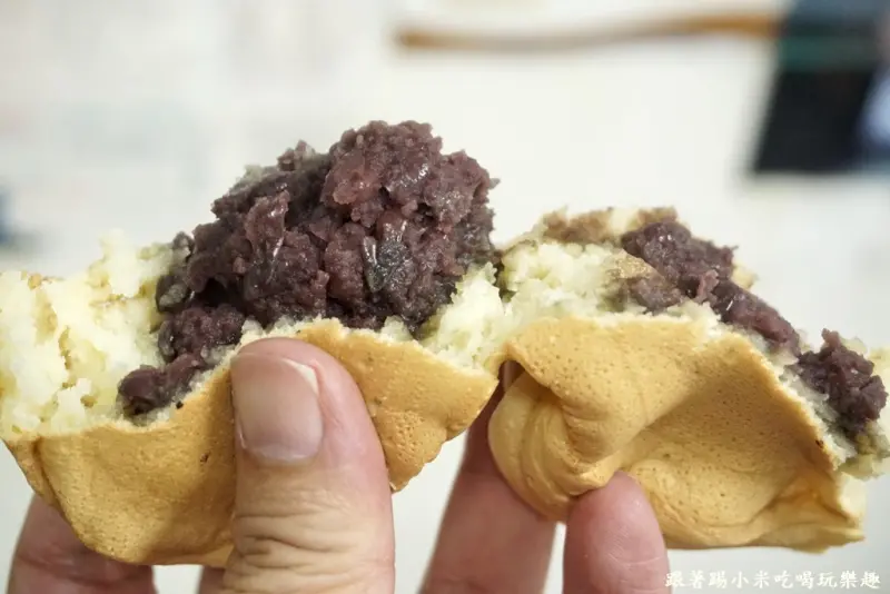 竹北美食-內餡多口味又多排隊又多萬丹紅豆餅(竹北國中/中正西路/電話/營業時間)--踢小米食記