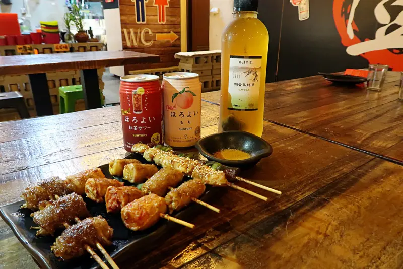 台灣壹碳烤忠孝店，深夜吃宵夜的好地方，新竹串燒店推薦