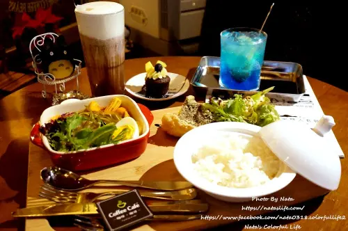 【美食♔台南中西區】Coffee Cafe 咖啡珈琲。台歐式創意料理！甜點也是可以變得很有藝術、很有品味哦