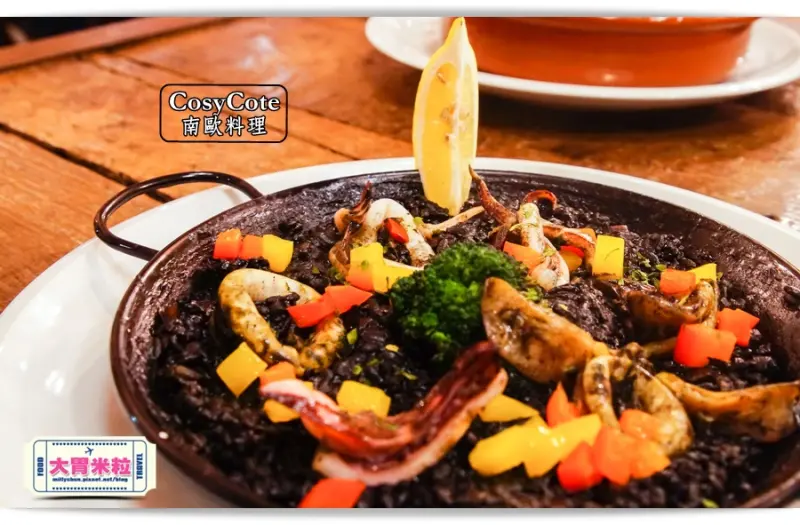 大胃米粒【台北異國料理推薦】Cosy Cote南歐料理X古董老傢私～家庭聚餐推薦！(敦化北路165巷美食)