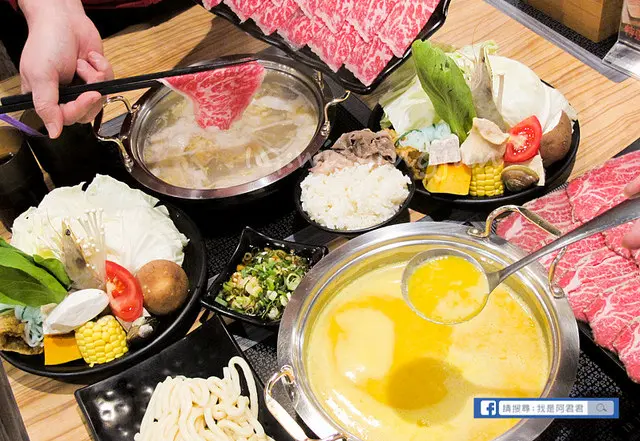 [板橋]品川精緻鍋物。自家厚工熬煮南瓜牛奶鍋底香濃鮮甜必點大推薦!!在板橋享用頂級和牛火鍋(吃不夠還能增量加大!!)