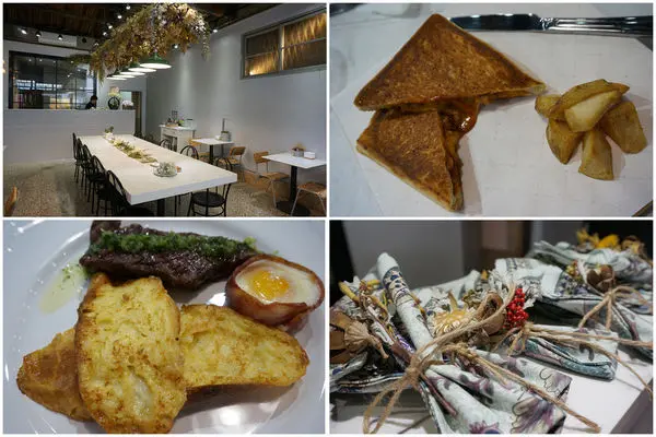【台南中西區】『BON BRUNCH』～爆漿牽絲的熱壓三明治 濕潤柔軟的法國吐司　被美麗乾燥花包圍的浪漫老屋