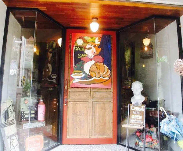 台南 ✿ 畫公寓Painted Apartment ✿ 印象派 色塊拼接出絕美藝術氣質咖啡廳