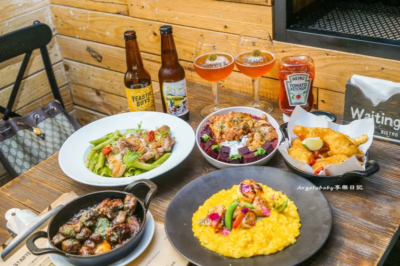 Waiting Bistro 東區乍見歐洲街邊酒吧、球賽餐廳、忠孝復興約會聚餐推薦