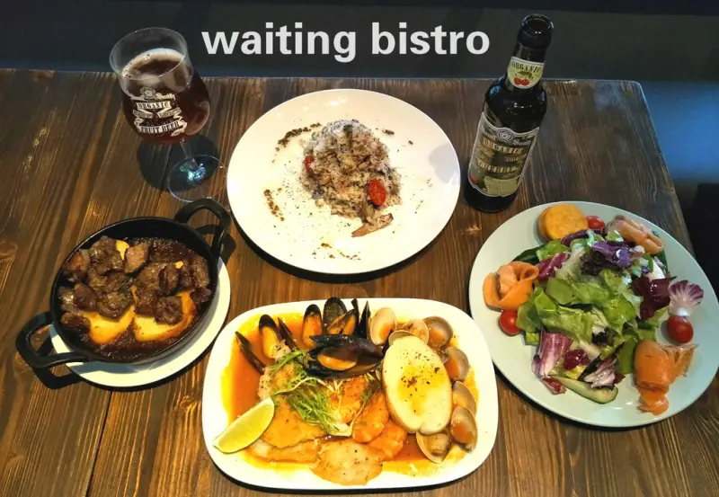 台北東區餐酒館必吃推薦"忠孝復興站一號出口美食" 義式餐酒館 Waiting Bistro 連續兩年入選ELLE雜誌*全台灣110間必吃餐廳*