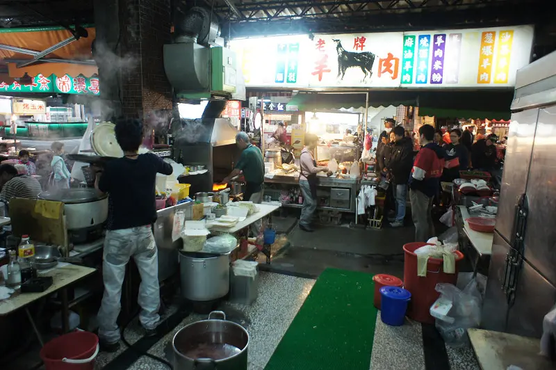 高雄忠孝夜市老牌羊肉