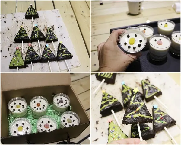 高雄 苓雅。愛10克親手烘培DIY Bakery，金勾杯~金勾杯~聖誕節限量甜點自已做