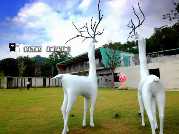 【南投。草屯】毓繡美術館。建築空間美學藝術。歧異獸。含羞的等候。巷弄美學。2016台灣建築獎首獎