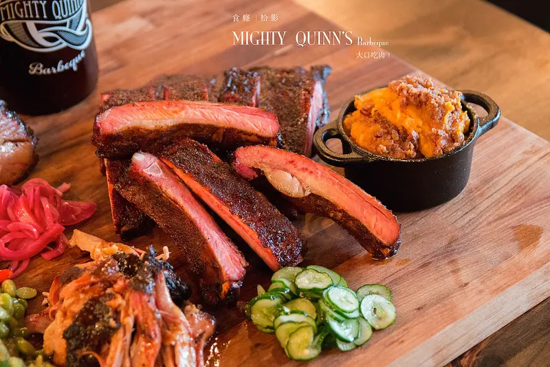 [食癮-美式]麥笛昆餐廳 台北 Mighty Quinns Barbeque Taipei-來自紐約的人氣美式燒烤，海外第一家空降仁愛圓環 / 台北市大安區/捷運忠孝敦化站