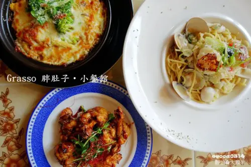 【蘆洲義式餐廳】Grasso 胖肚子•小餐館 ♥  溫馨鄉村風義式小店 餐點美味用心 cp值高 @ 蘆洲捷運站