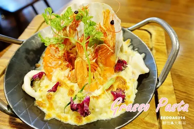 【新北蘆洲義式餐廳】Grasso 胖肚子小餐館 ♥ 蘆洲義式料理~義大利麵/燉飯/披薩/排餐 餐點好吃氣氛佳 捷運蘆洲站美食/蘆洲美食