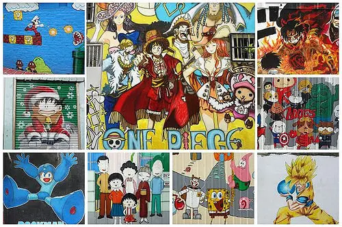 動漫彩繪巷~~漫步繽紛的動漫世界．回味童年的動漫時光