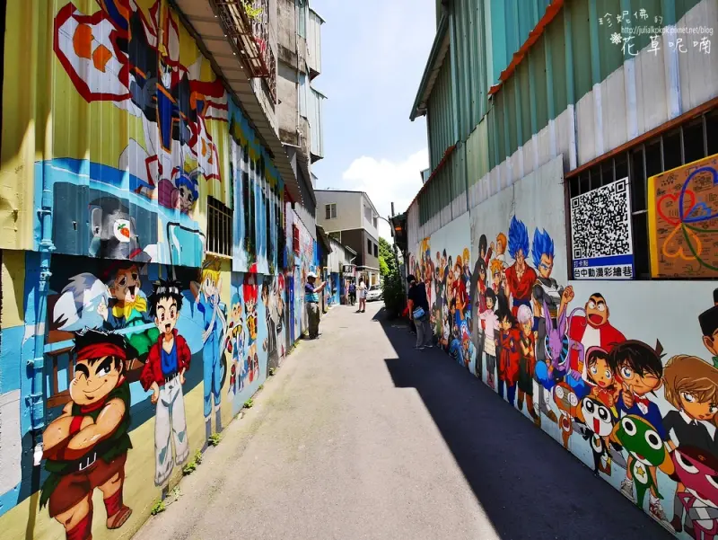 【台中-西區】台中動漫彩繪巷