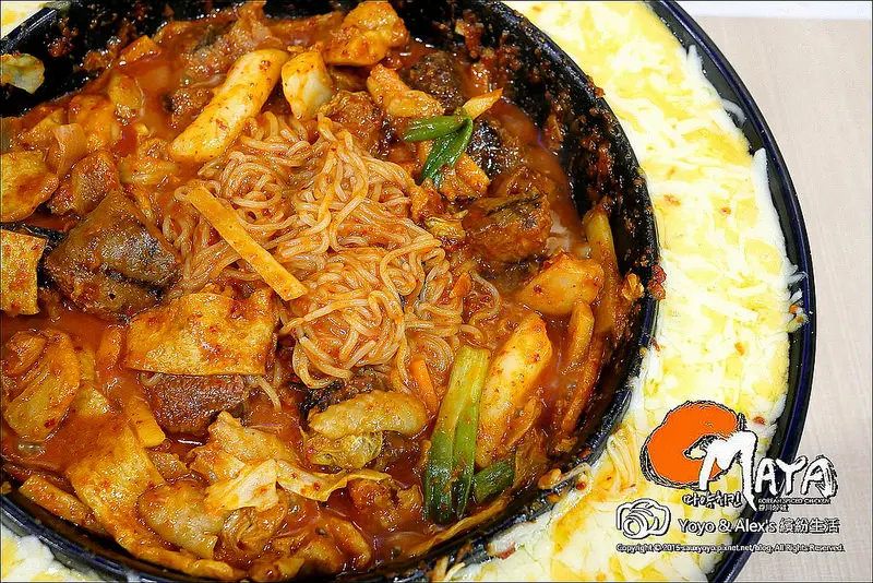 【板橋】OMAYA麻藥瘋雞。乳溝起司春川炒雞 板橋實踐店 ~ 起司控必訪 李光洙愛情(雙倍起司)春川炒雞排鍋 / 部隊鍋 / 棉花糖泡泡 / 韓式料理 / 附菜單