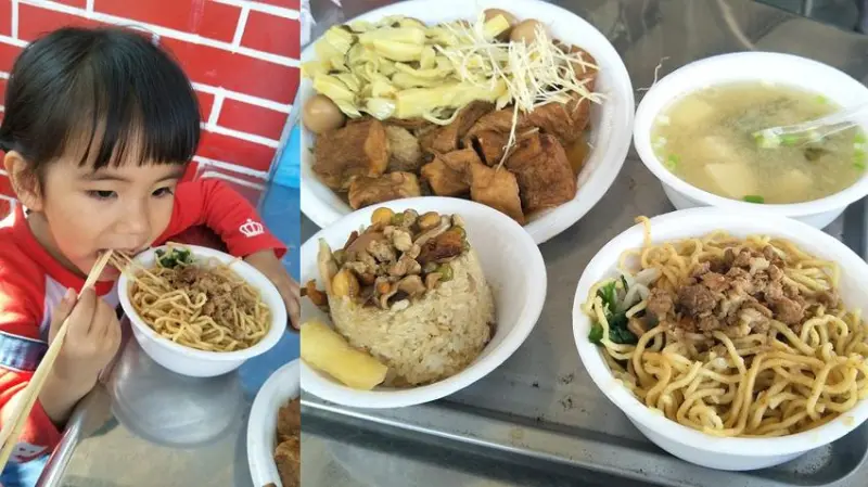 隱藏在田尾鄉間廟宇旁的古早味，全部只要一百元？