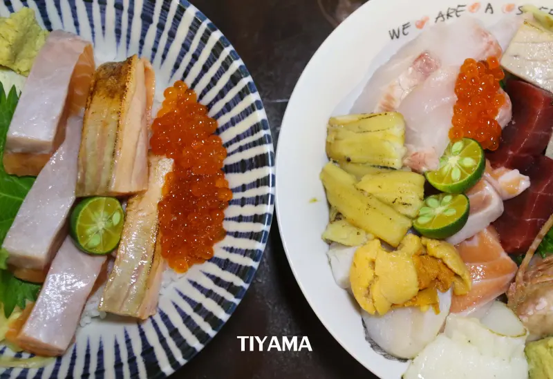 台北小巨蛋美食|畔の食堂：丼飯交響四部曲「特上豪華丼」&「鮭魚三重奏」