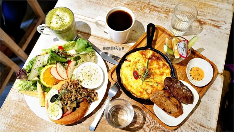 【台北美食】貳拾陸巷 Somebody CAFE／西門捷運站～超美的森林系咖啡廳，美味早午餐&下午茶，香醇咖啡，物美價廉