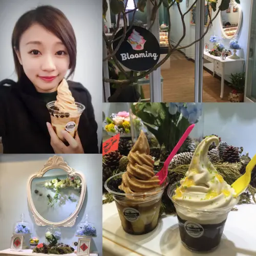 [台北信義美食]Blooming Ice Sweet 花果茶霜淇淋專門店 口味特別 歐洲原料採用 松菸文創旁巷弄