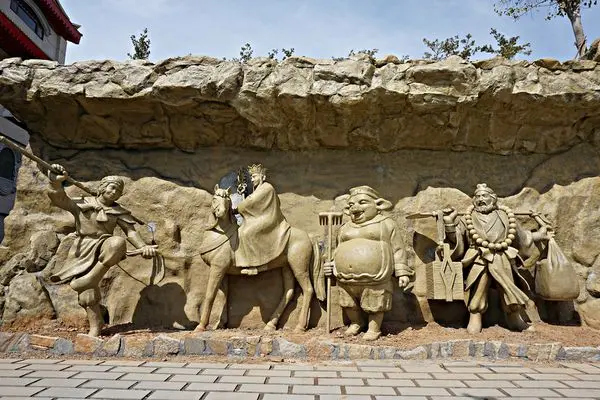 【桃園威天宮】關公+西遊記+臥佛