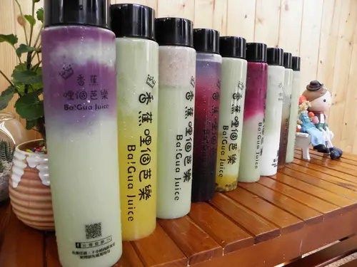 (台中/逢甲) 台灣雷夢，香蕉哩個芭樂喝鮮嚐7+2款台灣水果，蝶豆花檸檬變化出夢幻星空飲品