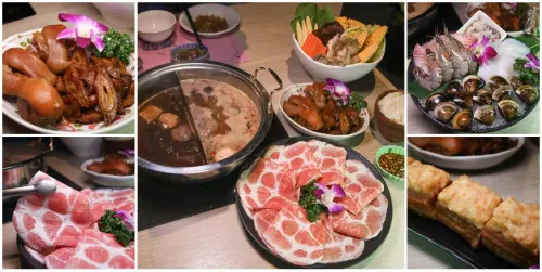 獨特鮮熬港式火鍋湯底，優雅夢幻的春囍打邊爐