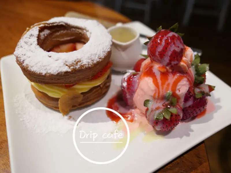 FOOD｜台北中正—Drip Cafe 好滴｜少女心噴發的打卡排隊下午茶餐廳｜台北車站