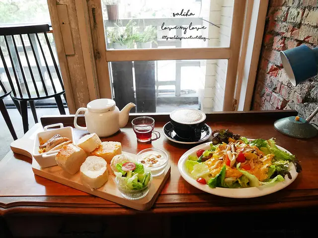 *台北中山站美食餐廳推薦*光一敘集(光一咖啡二館)~藝文風老房子早午餐,好拍氣氛好,餐點美味