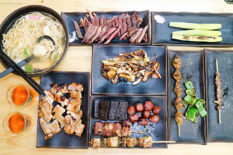 【永康燒烤】獨領瘋燒 串燒 酒場 純炭火燒烤 下班小酌好所在