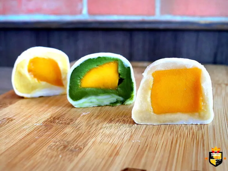 台南日式大福／季節限定芒果口味熱賣中／每日限量供應／手工捏製糯米外皮／新鮮當季水果／獨家自製內餡甜而不膩／吃過一次從此變鐵粉