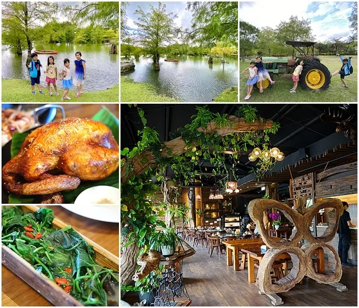 松湖驛站｜花蓮美食祕境 浪漫落羽松湖畔餵魚  熱門打卡景點 原木裝潢懷舊的美式風格 各國美食 下午茶 合菜料理CP值高｜花蓮吉安景觀餐廳 