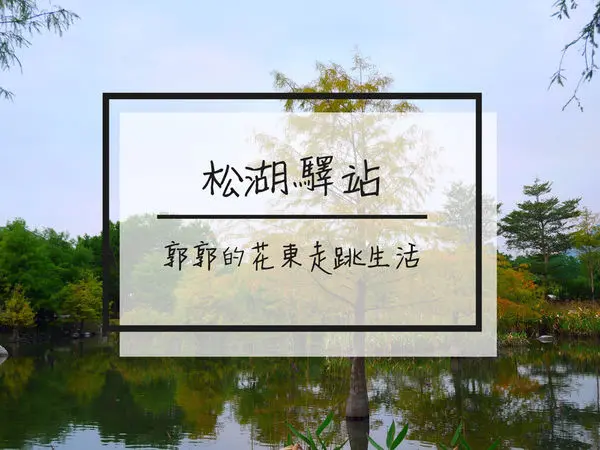 【花蓮吉安】松湖驛站~台九線上季節限定的落羽松咖啡簡餐專賣店