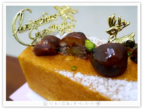 [台南食記] ChuChu Pâtisserie啾啾法式甜點~聖誕快樂之新品8折優惠！超有內涵的10種口味磅蛋糕！也適合當作彌月蛋糕！