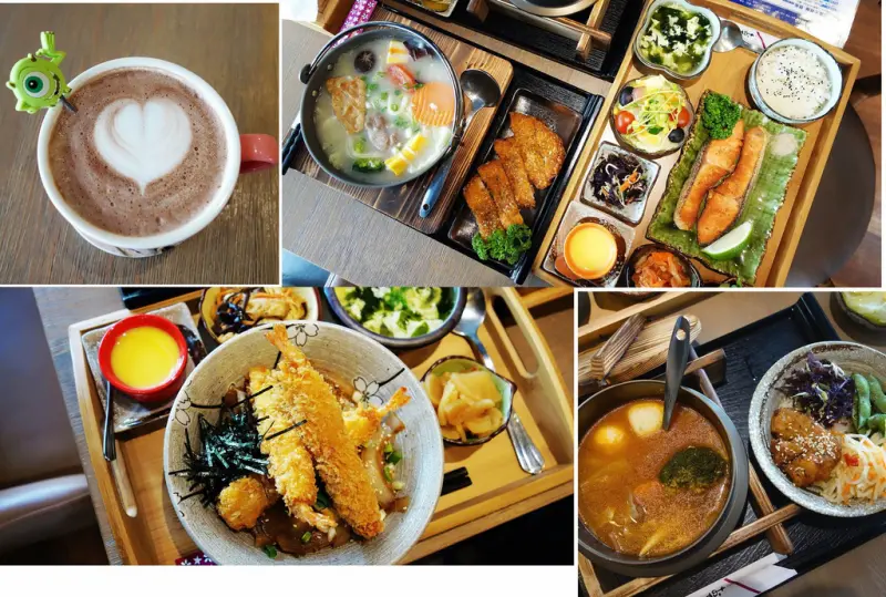 台南北區 伊莉絲廚房 視覺澎派 繽紛多樣的餐點飲品!!花園小北夜市周邊餐廳!!早午餐 丼飯 義式餐點 提供素食餐點!!  