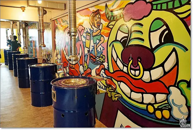 『台中。西屯區』 Stand Up 韓道立燒-站著吃自己烤韓式燒肉，油桶烤桌、立食韓式燒烤，超划算便宜的韓式烤豬五花一盤只要190元、牛肉一盤只要290元！