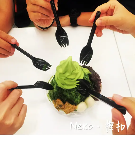 【台北甜點】108 Matcha Saro 抹茶茶廊：抹茶甜點櫃~大判燒＆霜淇淋