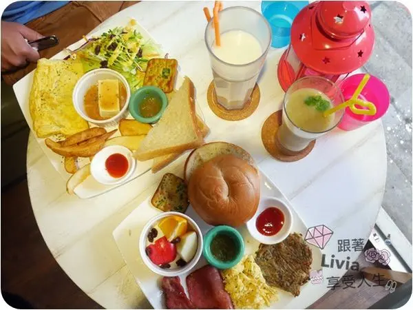 美食。餐廳│ 台北中山區 行天宮捷運站 行天宮早午餐 遇見美好Meet Beautiful 溫馨早午餐 約會/聚會 ❤跟著Livia享受人生❤
