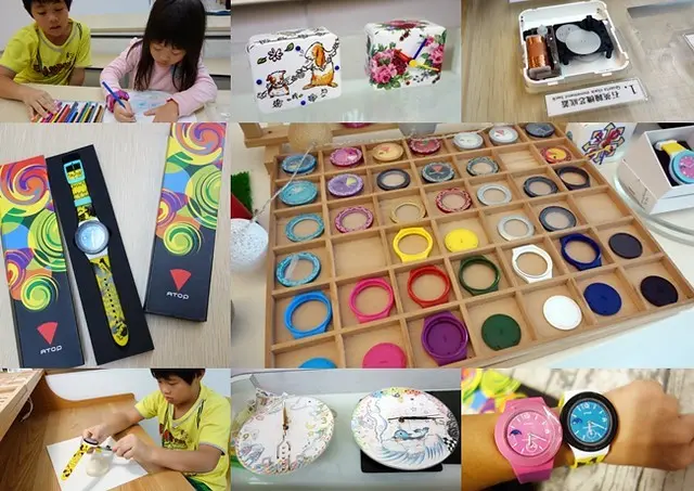 《親子景點》王鼎時間科藝體驗館～好玩的時鐘／壁鐘／手錶DIY配色課程，超酷的世界時區鐘錶跟有趣導覽，一起來動手玩時間！