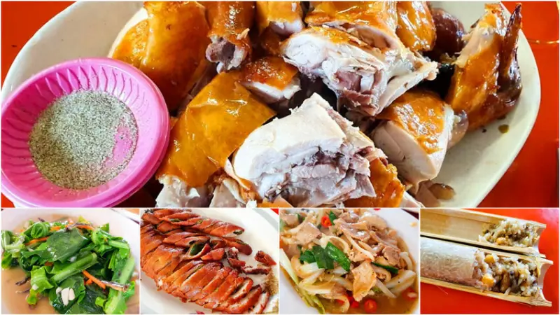 【南投美食】福伯黃金雞 龍眼木熏烤脆皮甕仔雞 紫南宮必訪美食