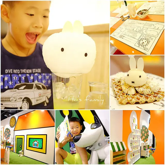 [桃園]卡通餐廳也有遊戲區～【miffy x 2% CAFE】林口環球A8店