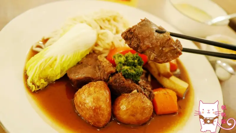 【台北 美食】百味坊 南陽街上的私房美味 紅酒燉牛肉拉麵
