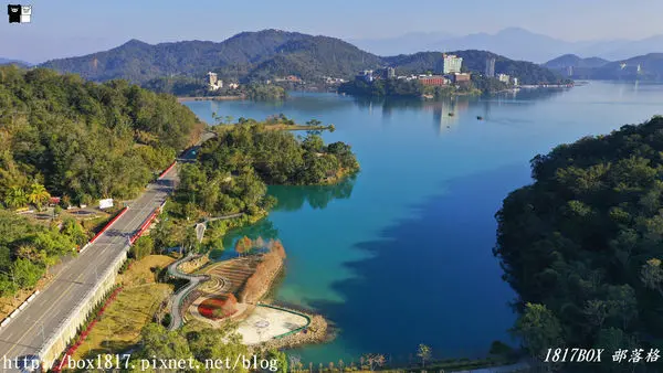 【南投。魚池】空拍。日月潭向山遊客中心