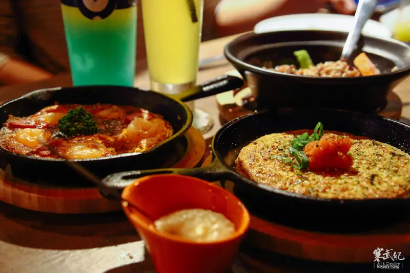 【中肯‧食記】捷運市政府站‧Range Bistrokaya｜義式鐵鍋風居酒屋‧和洋混搭創意酒食！