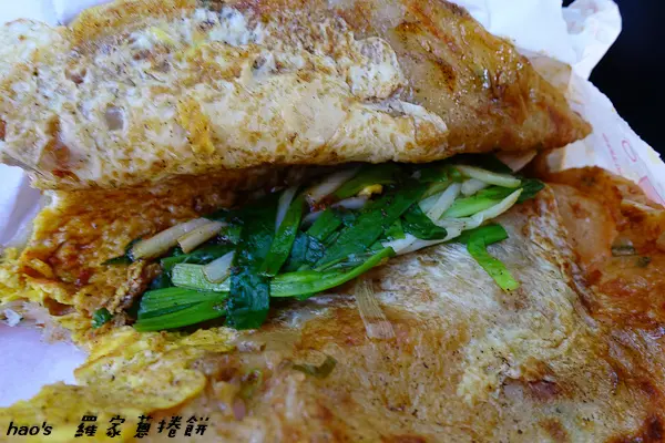 【宜蘭三星】羅家蔥捲餅 自由時報、TVBS美食媒體強力推薦 - 有機自種二憨蔥，鐵板慢煎、蔥香四溢的手工蔥捲餅